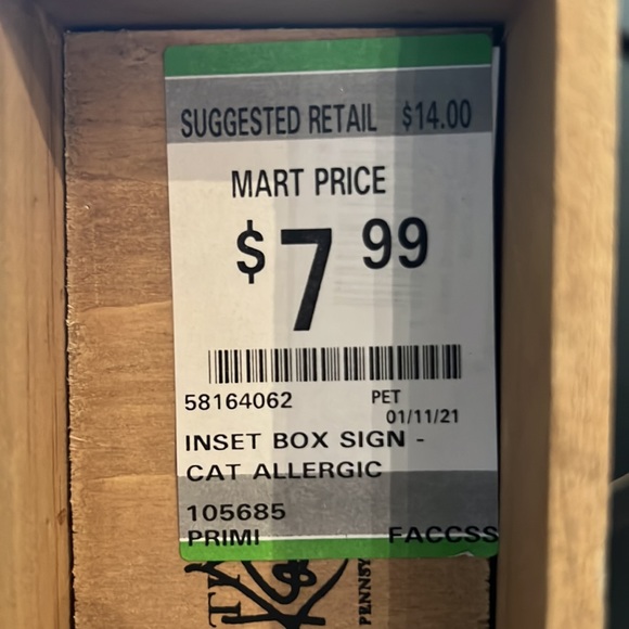 Cat Sign Home Decor - Picture 6 of 6